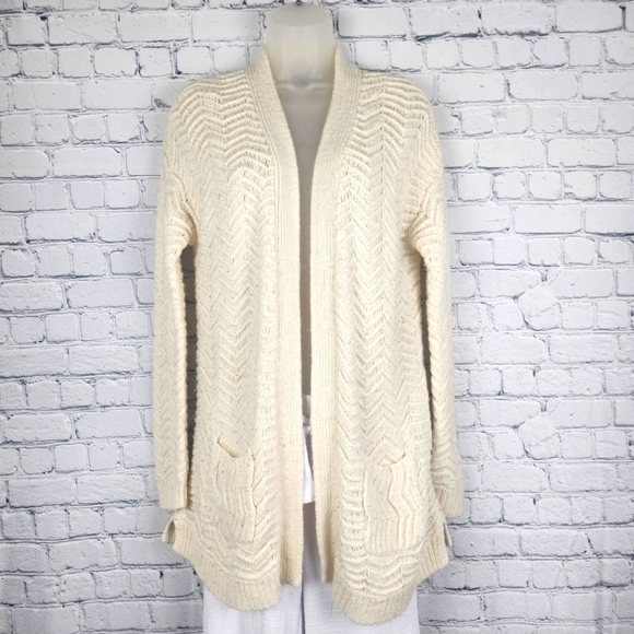 Mossimo Size XL Cream Cardigan Sweater - Picture 1 of 5